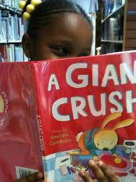 reader with A Giant Crush